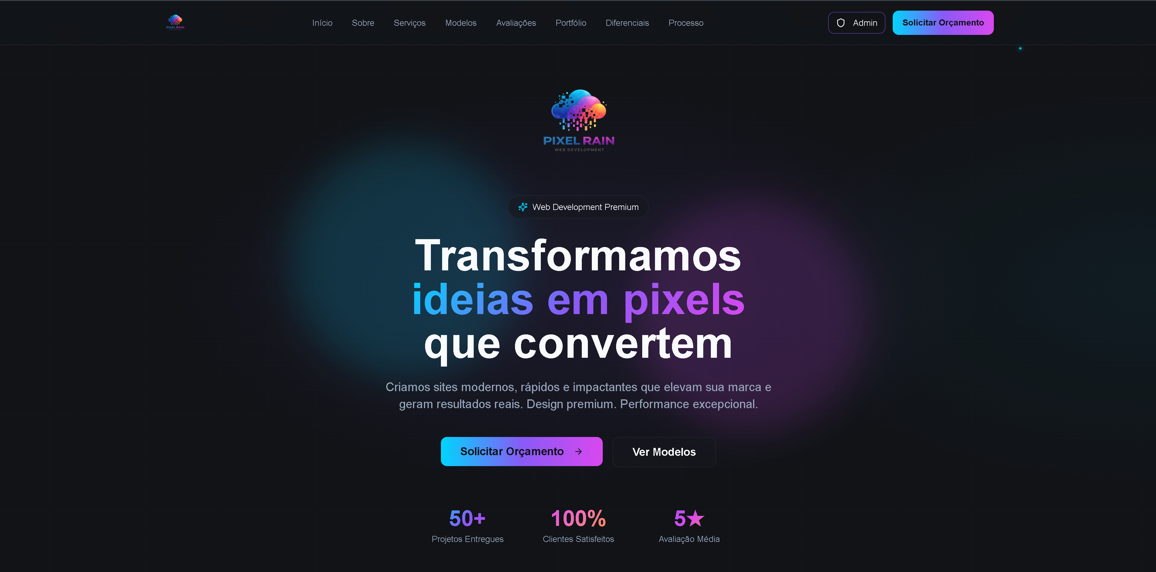 Site Institucional Profissional Avançado